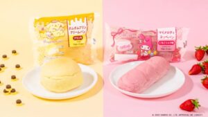 ［PR TIMES］ファミリーマート限定！サンリオキャラクターとコラボレーションしたパンが登場「ポムポムプリン　クリームパン（プリン味）」と「マイメロディ　コッペパン（いちごミルク味）」を12月9日（火）から発売！