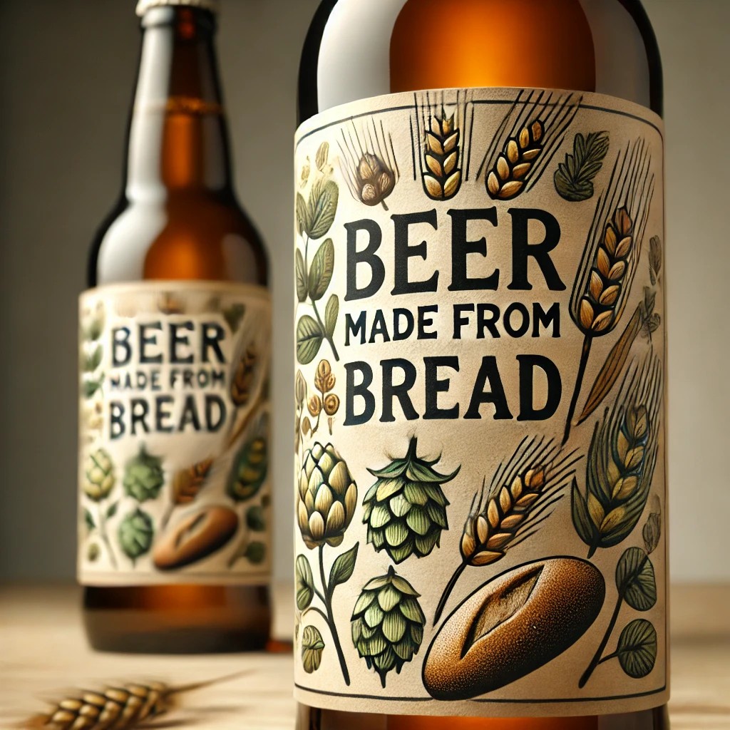 パンから作ったビール