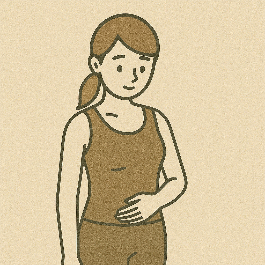 健康を気づかう女性