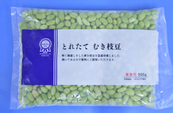 JFSAセレクト とれたてむき枝豆500g