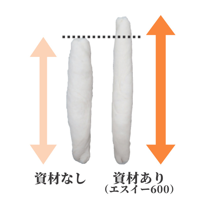 エスイー600あり/なしの進展性の違い