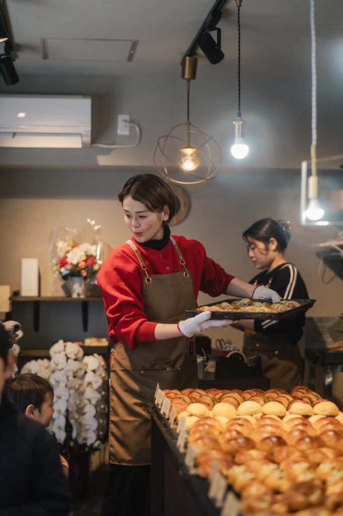 Bake shop Atree 　ベイクショップアツリー　店内