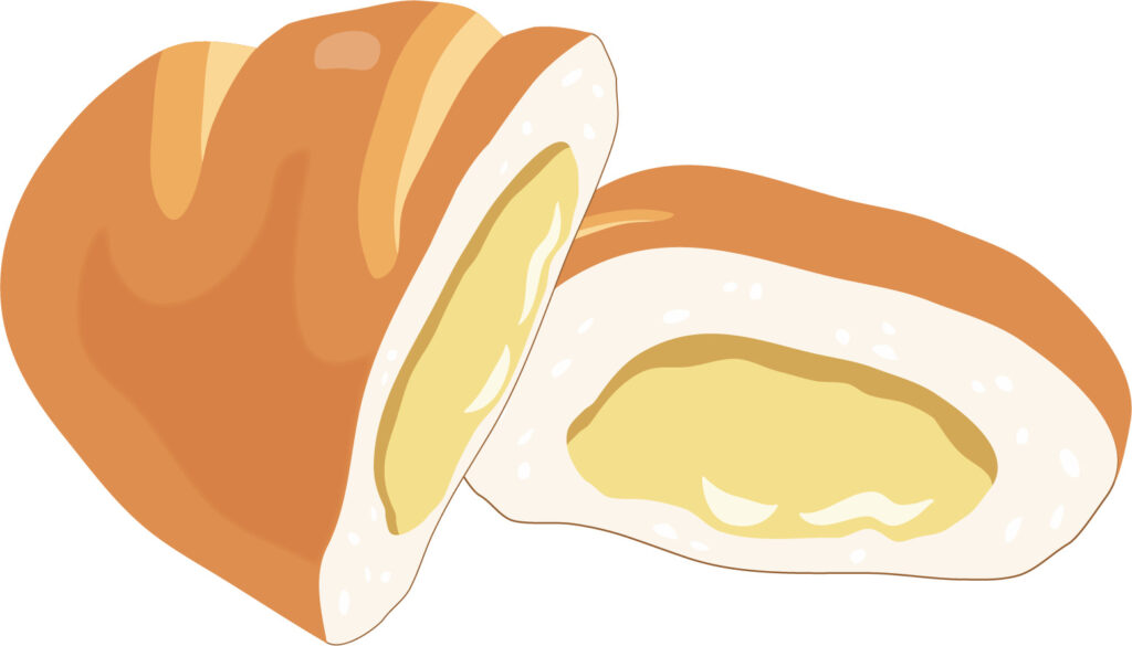 レモン香る冷やしクリームパン