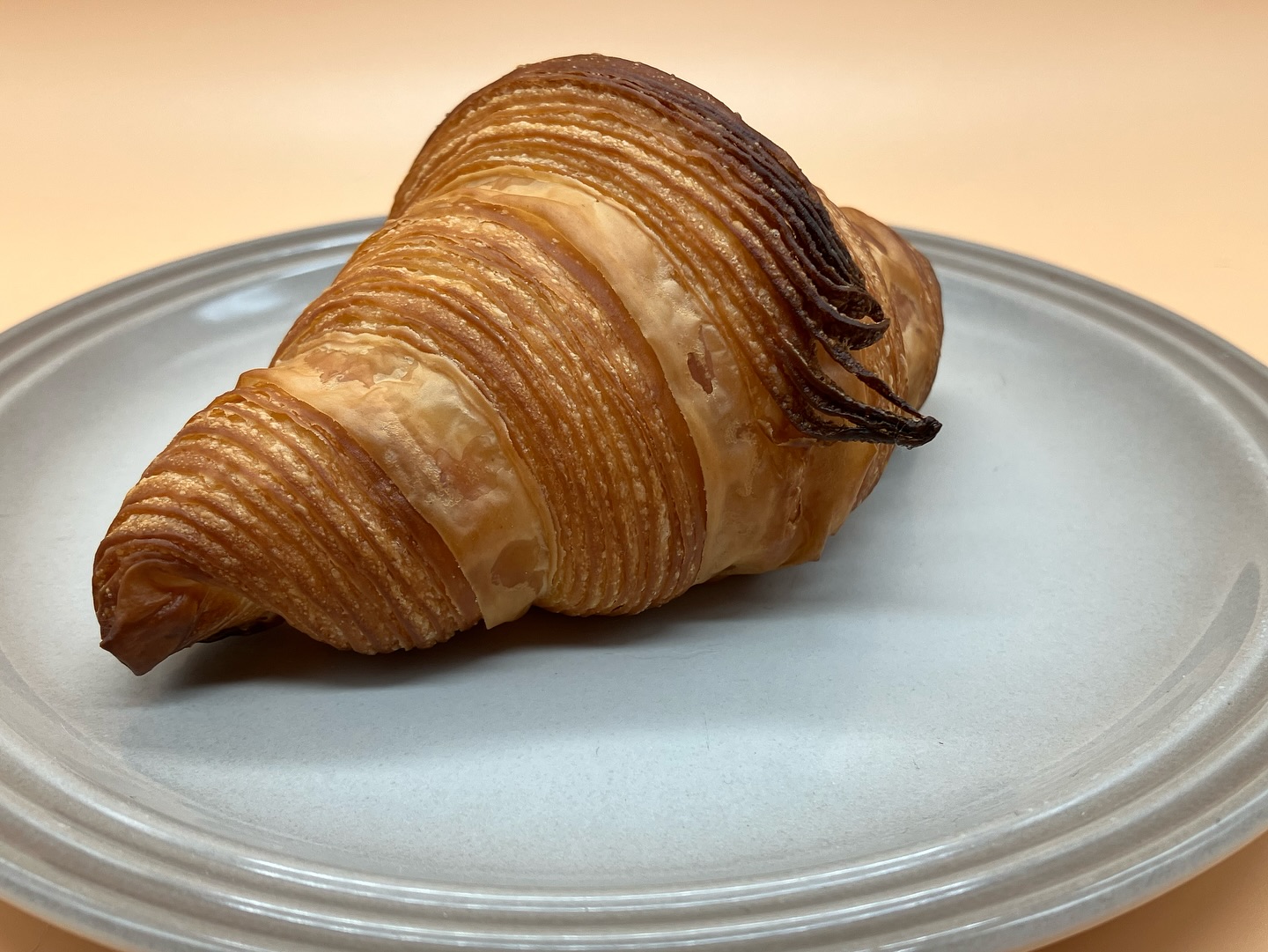 日本の志村坂上のベーカリー ブーランジェリースーのクロワッサン