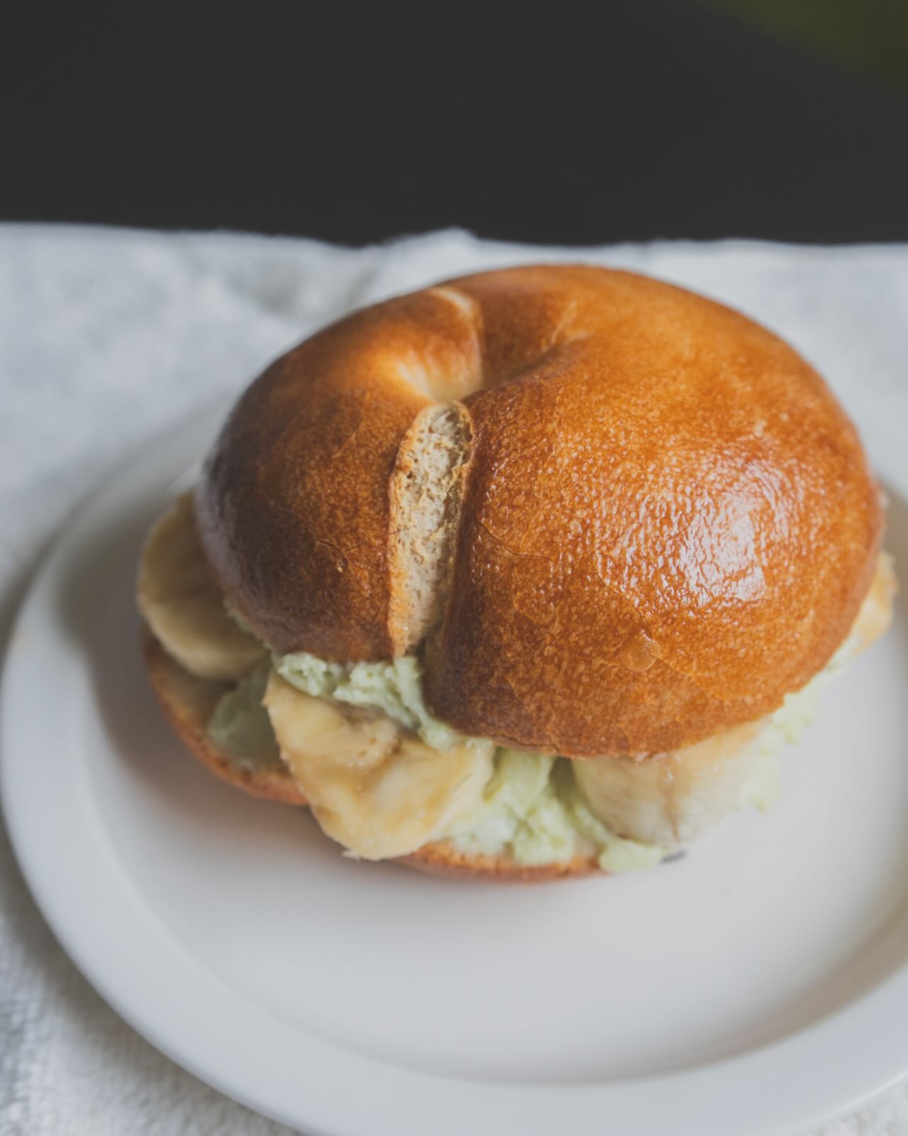 日本の東京都中央区日本橋小伝馬町にある123ベーグルさんのベーグル。