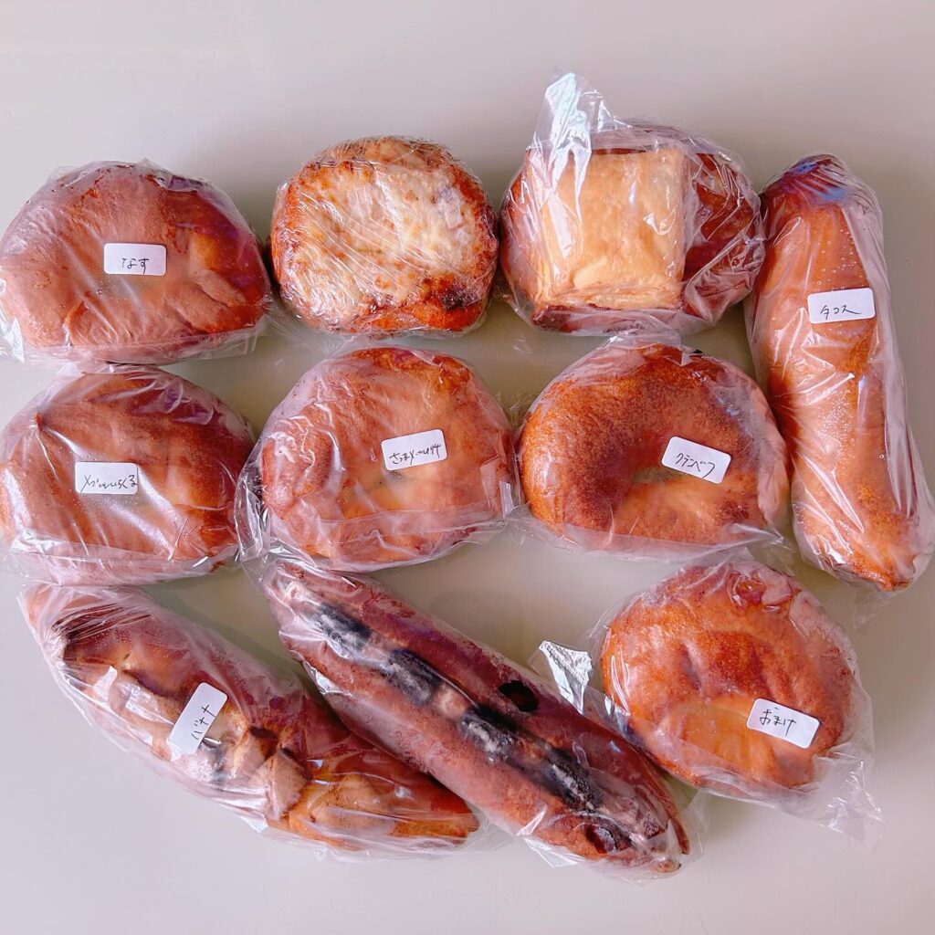 べぇのすけさんのパンの写真。