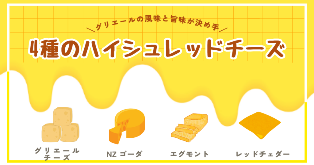 【商品紹介】4種のハイシュレッドチーズ
